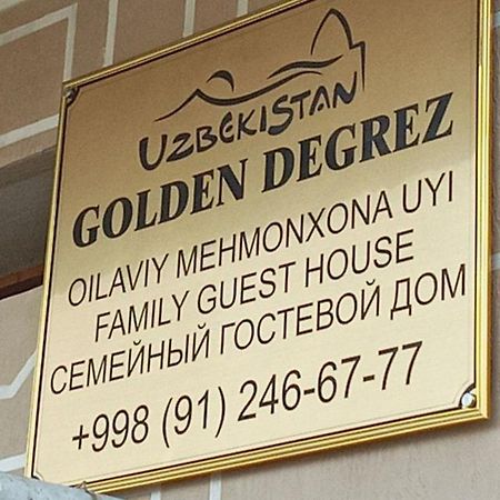 Golden Degrez Hotel Buxoro Luaran gambar